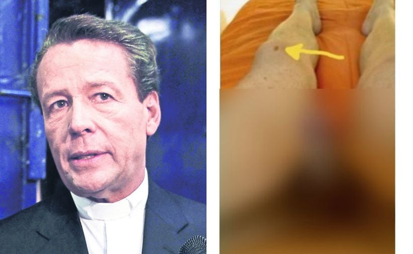 Susana Quintana, ex de Adame, aseguró que el miembro del actor era muy pequeño y luego se filtraron las supuestas fotos íntimas de él. Alfredo negó que las fotos fueran de su miembro y él mismo mostró imágenes de su pack. (Fotos: El Universal/Twitter)