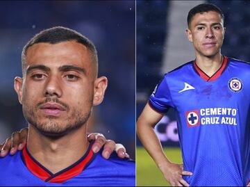Giorgos Giakoumakis y Andrés Montaño ya debutaron como los nuevos refuerzos de Cruz Azul