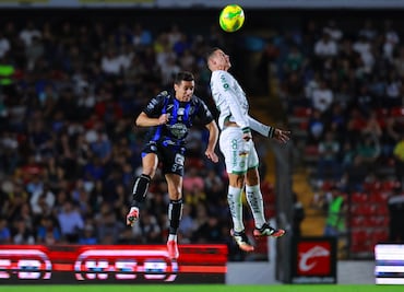 León de James Rodríguez sigue sin poder levantarse; empata con Querétaro en el Estadio La Corregidora