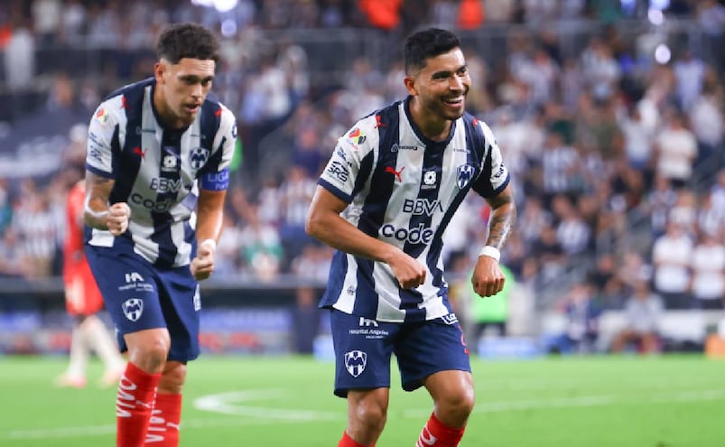 Orbelín Pineda anota su primer gol como jugador de Rayados en la Liga MX 