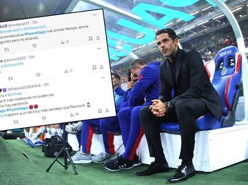 #FueraGago: la afición de las Chivas está molesta por la falta de victorias y piden que corran al argentino