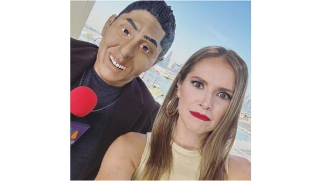 Andrea Sola ha destacado en el área de deportes de TV Azteca. Foto: Especial