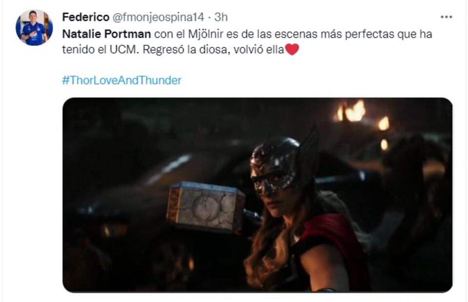 Primer póster y tráiler de “Thor: Love and Thunder” con Natalie Portman