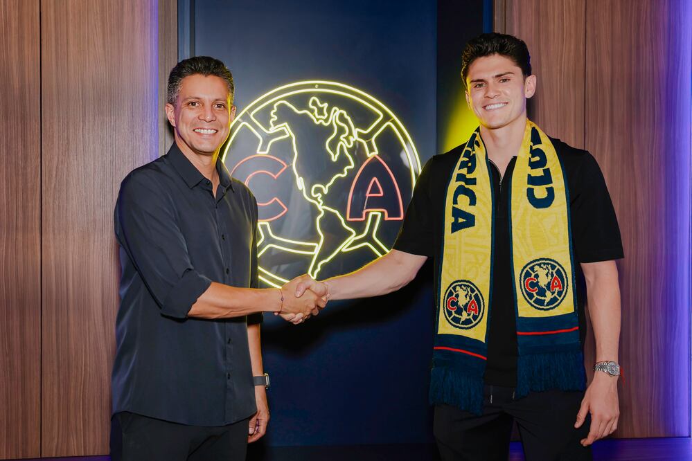Israel Reyes renueva contrato con América - Foto: @ClubAmerica en X