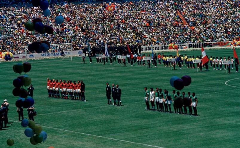 Así fue la memorable inauguración del Mundial México 70 en el Estadio Azteca