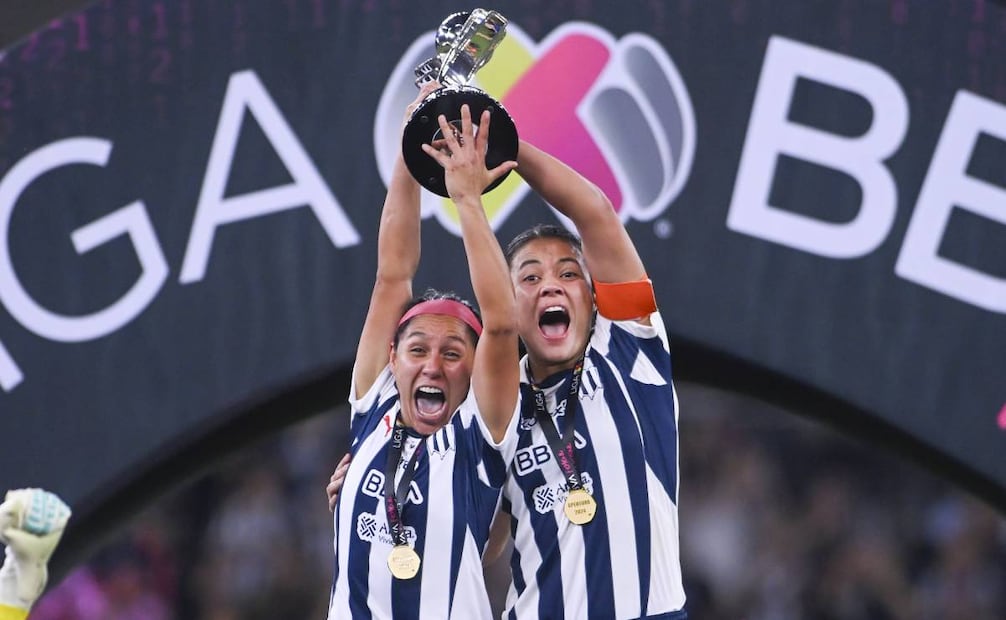 Las Rayadas se proclamaron campeonas del Apertura 2024.  Foto: Imago7.