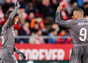 Kylian Mbappé despertó y el Real Madrid se acerca al Barcelona en la cima