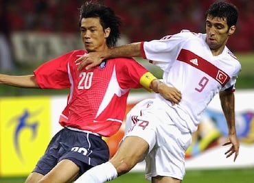El gol más rápido de la historia de los Mundiales; se anotó en Corea-Japón 2002