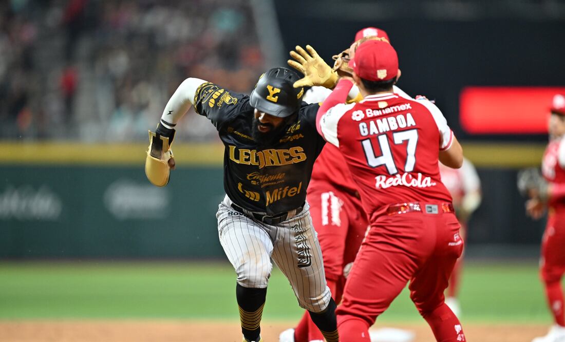 Leones de Yucatán le propinan su primer tropiezo del año a los Diablos Rojos del México - Foto: @DiablosRojosMX en X