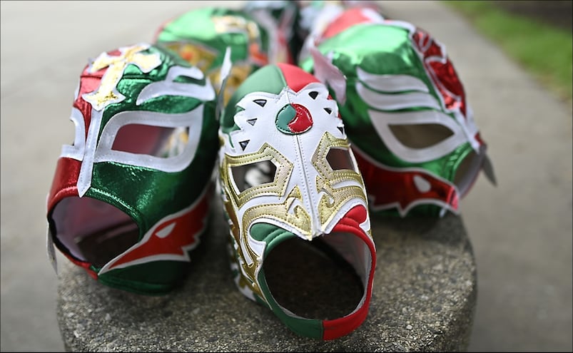 Máscaras de luchador darán un toque especial a la próxima Copa del Mundo 2026 en México