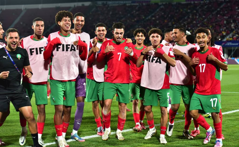 Los marroquíes son una de las sorpresas del Mundial Sub-20 de Chile. Foto: frmf.ma