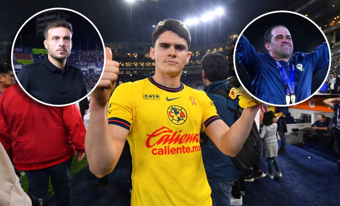 Israel Reyes agradeció a André Jardine por su lealtad al América. FOTOS: Imago7