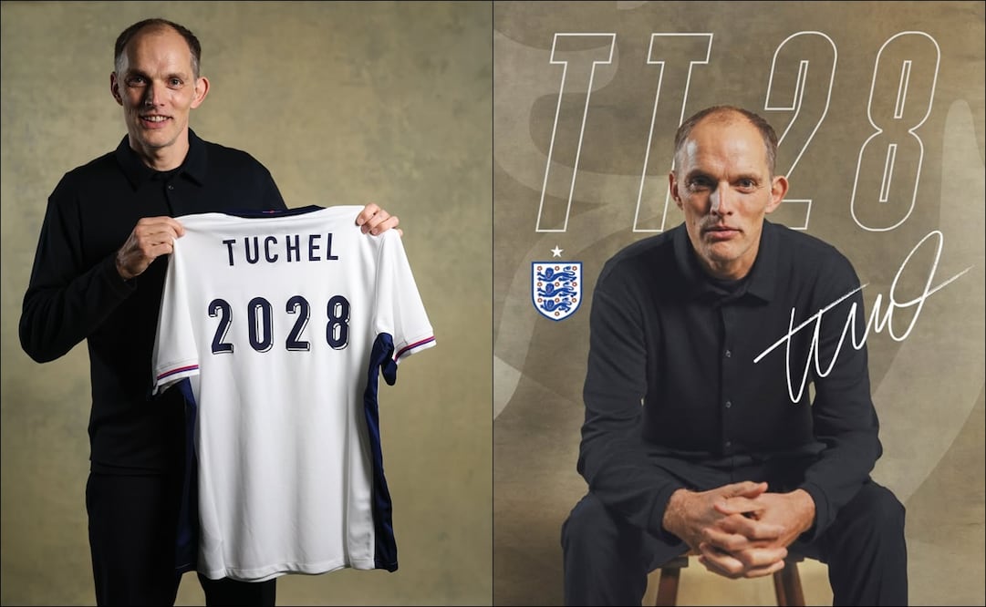 Thomas Tuchel se queda con la selección de Inglaterra hasta 2028. FOTO: @england