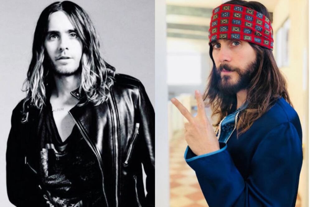 El actor y vocalista de 30 seconds to Mars es el mejor ejemplo de un “traga años”. Cuando ves dos fotos de él es imposible saber si se tomaron con días… o años de diferencia. (Foto: Instagram @jaredleto)