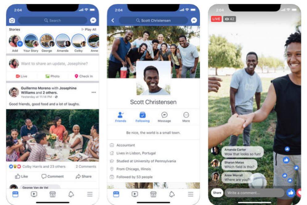 La red social por excelencia sigue al tope de las descargas, a pesar de los escándalos recientes por la falta de privacidad que experimentan sus usuarios. Tan sólo en el primer trimestre de 2018, Facebook se descargó más de 29 millones de veces (Foto: App Store)