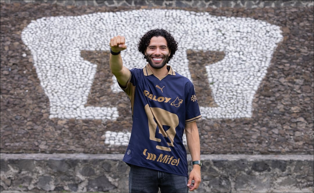 Chino Huerta tiene una sola meta en su segunda etapa con Pumas: "Sueño ser campeón con el club que amo" / FOTO: Cortesía Pumas