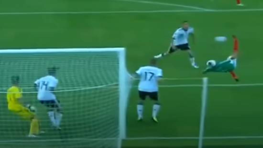 La Momia Gómez fue el héroe con su chilena ante Alemania en el Mundial Sub 17 de 2011. Foto: Especial