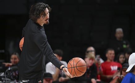 Jaime Jáquez Jr acepta que está "ilusionado" por hacer historia con el Miami Heat en México