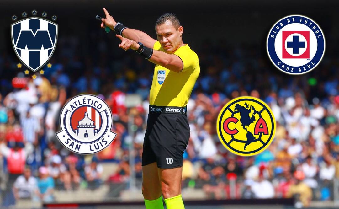 Estos son los árbitros que dirigirán los juegos de Vuelta de las Semifinales del Apertura 2024. FOTO: imago7