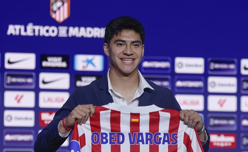 Atlético de Madrid acerca a Obed Vargas al Mundial de 2026; es el sueño del futbolista mexicano