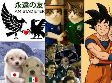 Usuarios de las redes lanzan los mejores MEMES sobre la 'hermandad' entre México y Japón