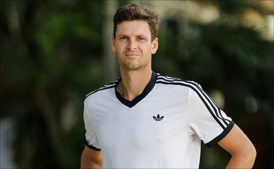 Hubert Hurkacz calificó como "fantástico e inspirador" haber sido uno de los 10 mejores tenistas del mundo / FOTO: Imago7