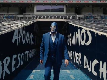 Blue Demon Jr. promocionó la ciudad de Monterrey, sede del Mundial 2026, con espectacular video