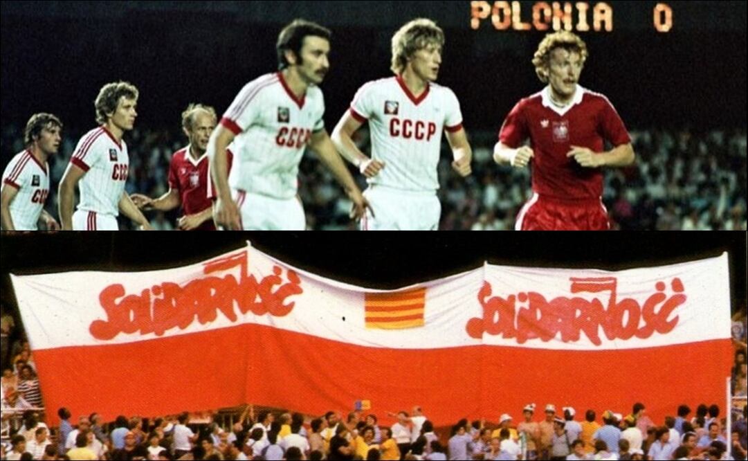 Así fue el partido entre Polonia y la Unión Soviética en España 1982 / FOTO: Especiales