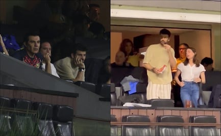 El español Gerard Piqué está en el Azteca viendo la Final del Clausura 2024 entre América y Cruz Azul