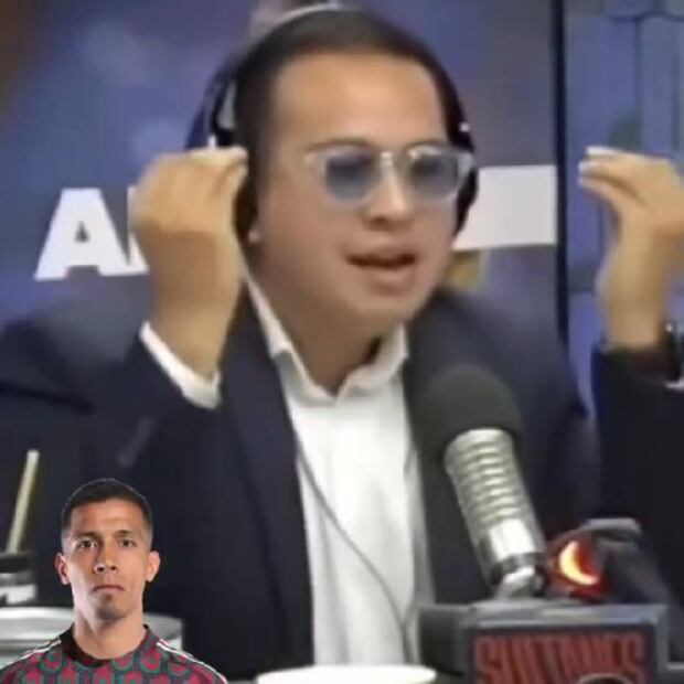 A Lucho Ibarra se le cortó la voz por el enojo de que Germán Berterame no está en Selección Mexicana y Ángel Sepúlveda sí.  Foto: Especial
