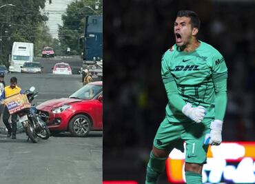 Julio González sufrió un accidente vial afuera de las instalaciones de Pumas