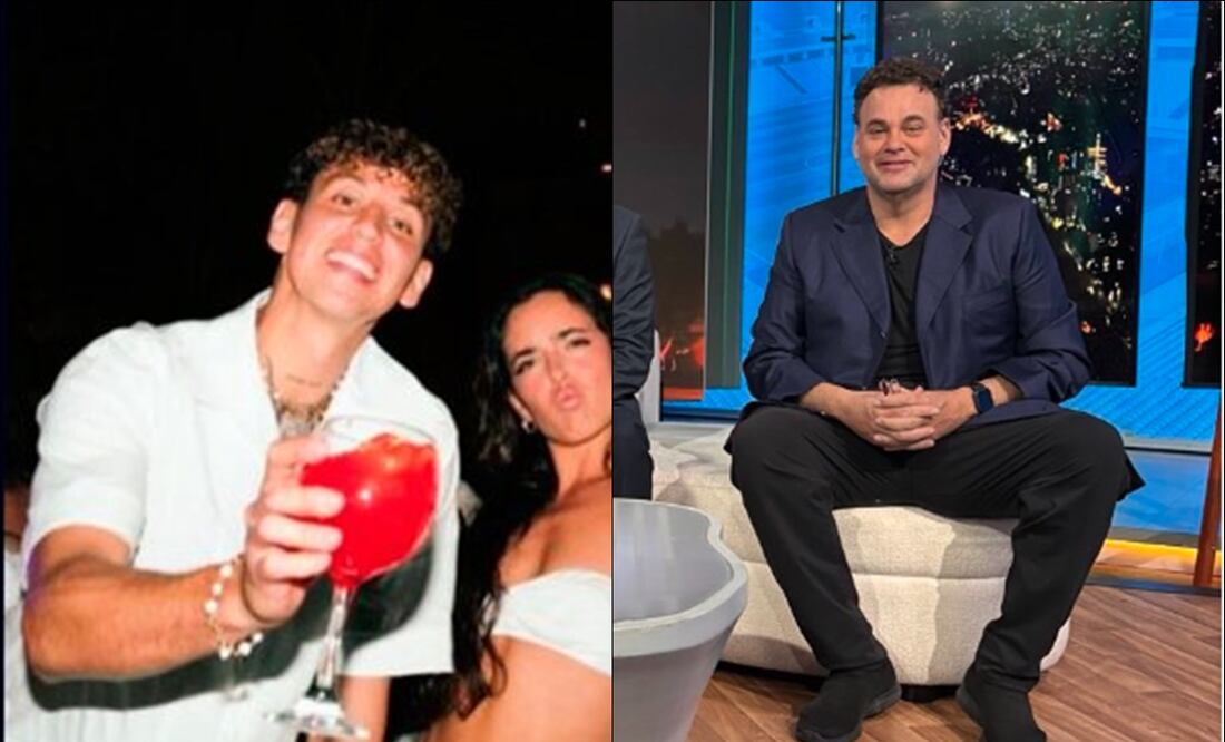 Igor Lichnovsky y David Faitelson. FOTO: Especial