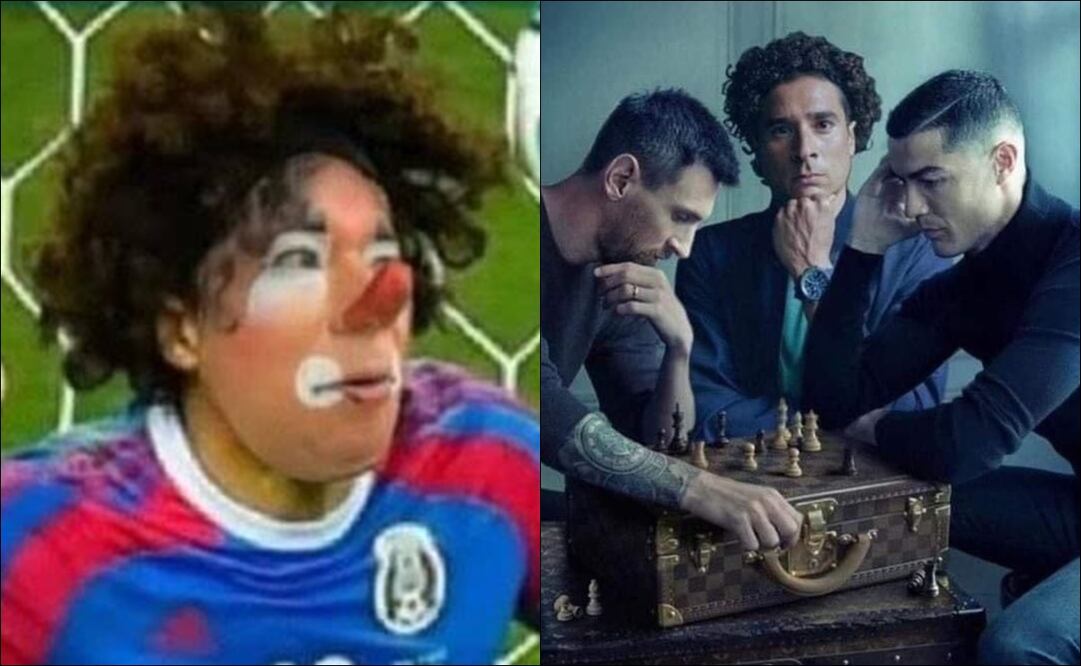 Guillermo Ochoa descendió por tercera vez en su trayectoria y fue víctima de los mejores memes / FOTO: ESPECIAL