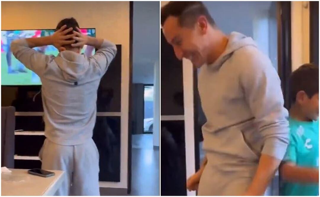 Guardado celebrando gol de León frente al Atlas - Foto: Especial