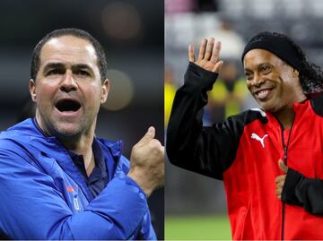 La foto de André Jardine y Ronaldinho, un sueño que comenzó en el mismo lugar