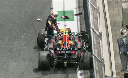 Yuki Tsunoda sufrió un fuerte choque en la práctica 2 del Gran Premio de Arabia Saudita