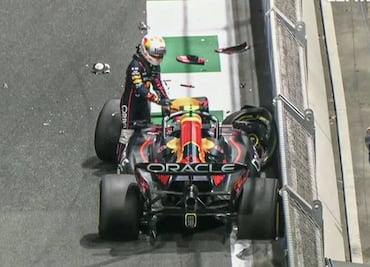 Yuki Tsunoda sufrió un fuerte choque en la práctica 2 del Gran Premio de Arabia Saudita