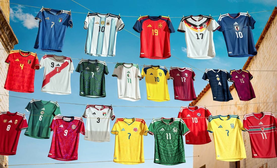 En redes sociales filtraron las playeras que usarán las selecciones que clasifiquen al Mundial 2026. Foto: Especial