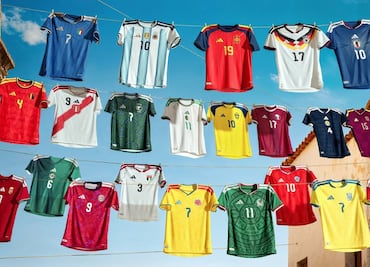 Así son las playeras que varias selecciones usarán en el Mundial 2026