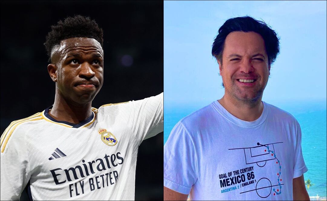 Hijo de José Ramón Fernández tundió a seguidores del Real Madrid: “Lloran y patalean, son un asco” / FOTOS: @vinijr y @JuanPabloFdz