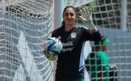 Itzel González afirma que habrá mucha competencia en la portería de la Selección Mexicana para la Copa Oro