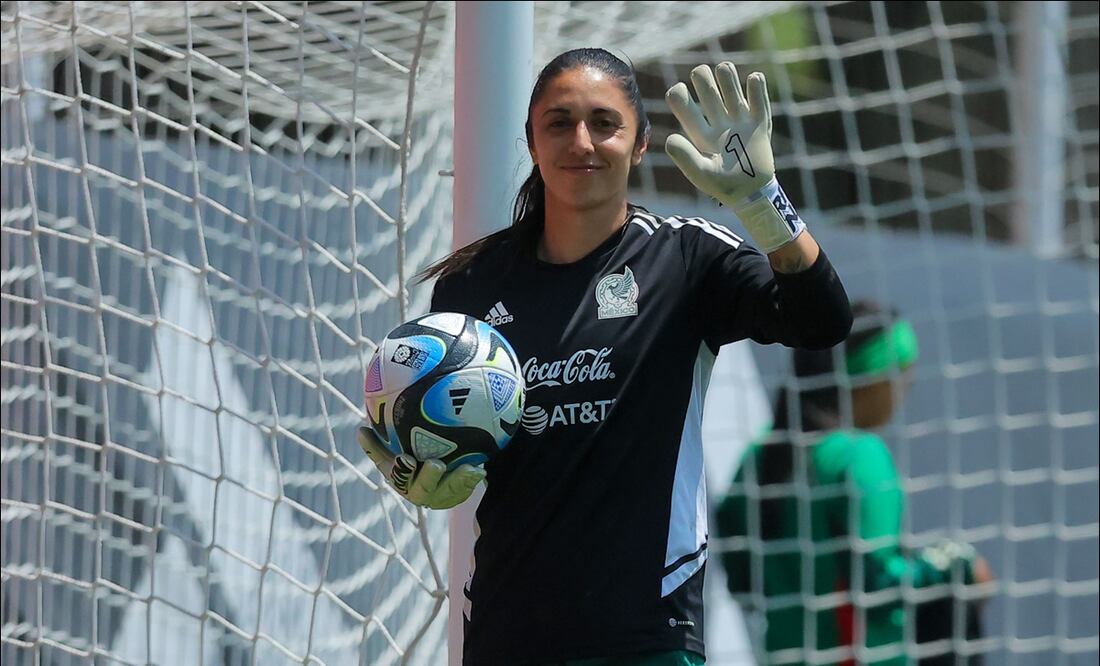 Itzel González aseguró que habrá gran competencia en la cabaña de la Selección Mexicana rumbo a la Copa Oro / FOTO: Imago7