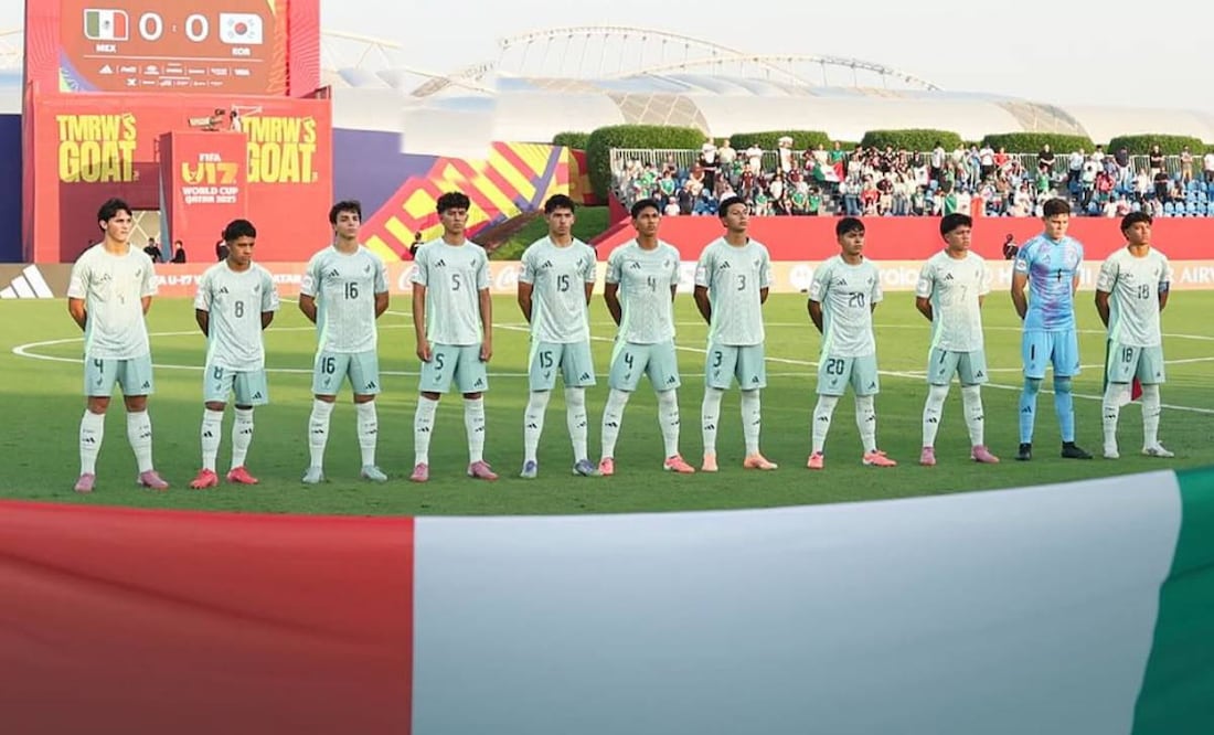 ¿Cuándo y dónde ver el partido entre México y Argentina del Mundial Sub 17? FOTO: @miseleccionsubs