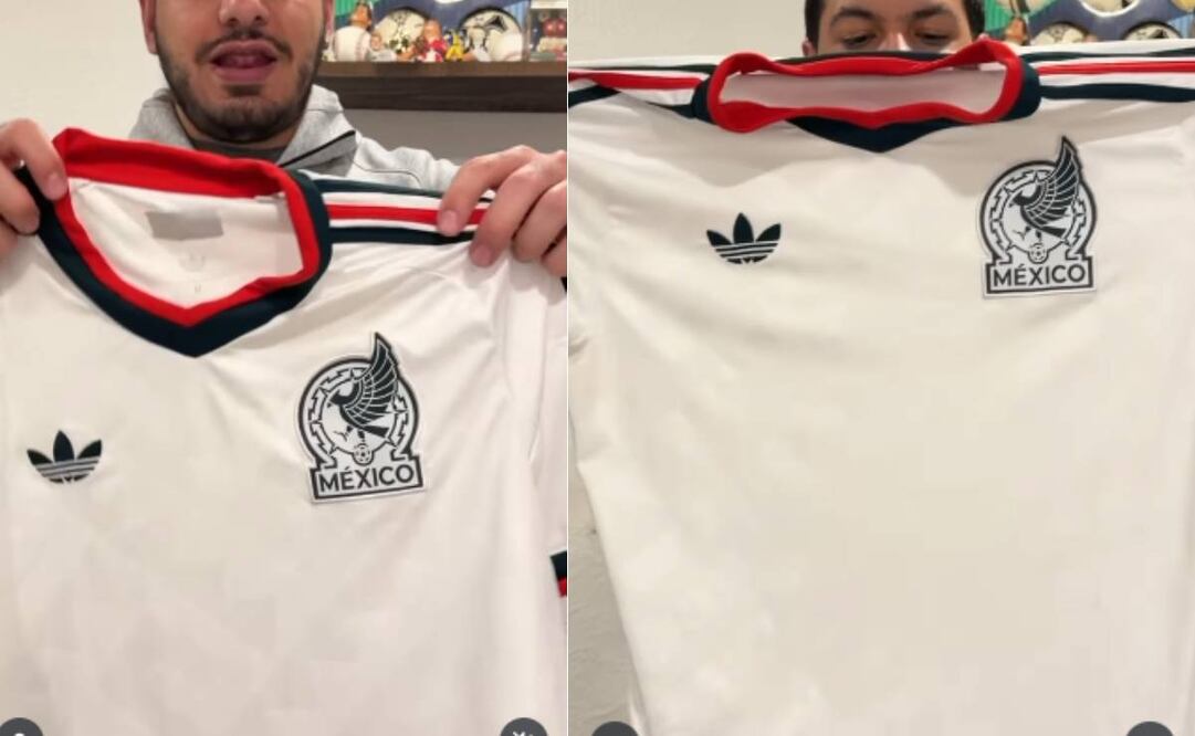 Esta es la playera que usaría la Selección Mexicana en calidad de visita en el Mundial 2026. Foto: Especial