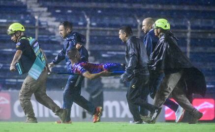 Hobbit Bermúdez: revelan cómo quedó la pierna del jugador tras fuerte lesión que le provocaron
