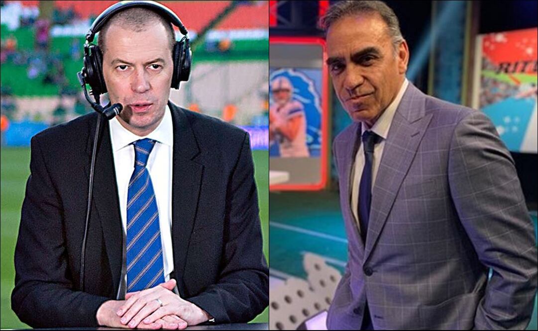 André Marín y Enrique Garay. FOTO: Capturas