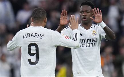 Mbappé abraza a Vinicius: "No imagino un Real Madrid sin él"