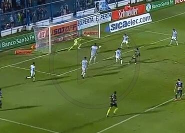 Luca Martínez Dupuy marcó gol en el empate de Rosario Central ante Atlético Tucumán