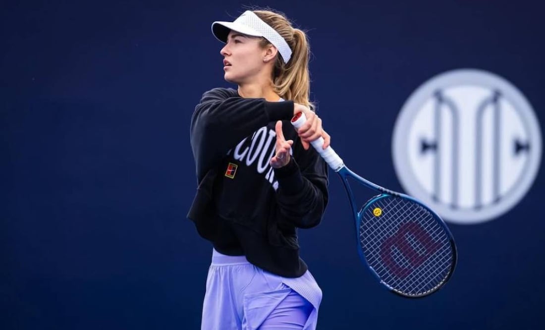 El último partido de Kalinskaya había sido el pasado 16 de febrero. Foto: Especial.