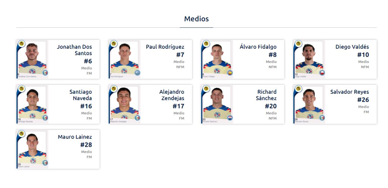 El mayor de los Lainez aparece registrado con América para este Clausura 2024.